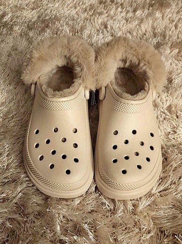 New crocs stomp lined fur - stomp,