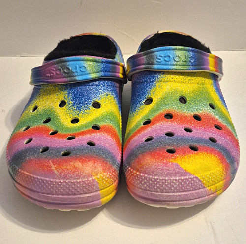 The crocs classic lined - lined, spray