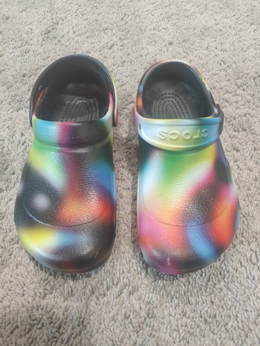 Crocs tie dyed - dyed,